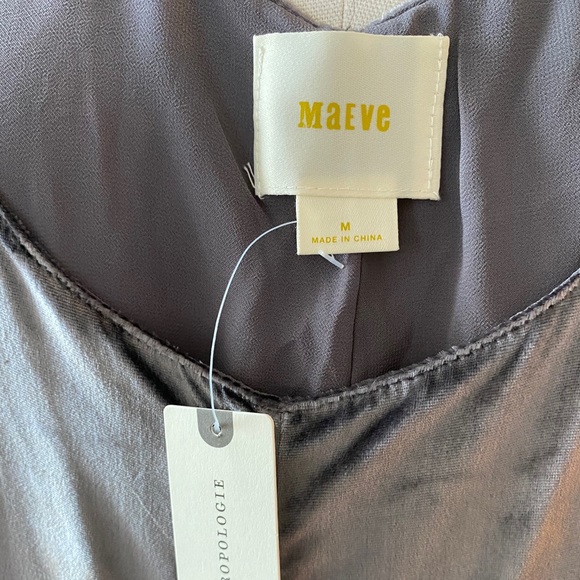 Maeve Pants - NWT Anthropologie Maeve velvet jumpsuit